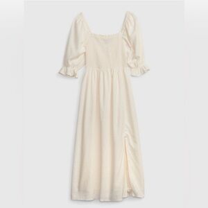 GAP Cream Midi Dress